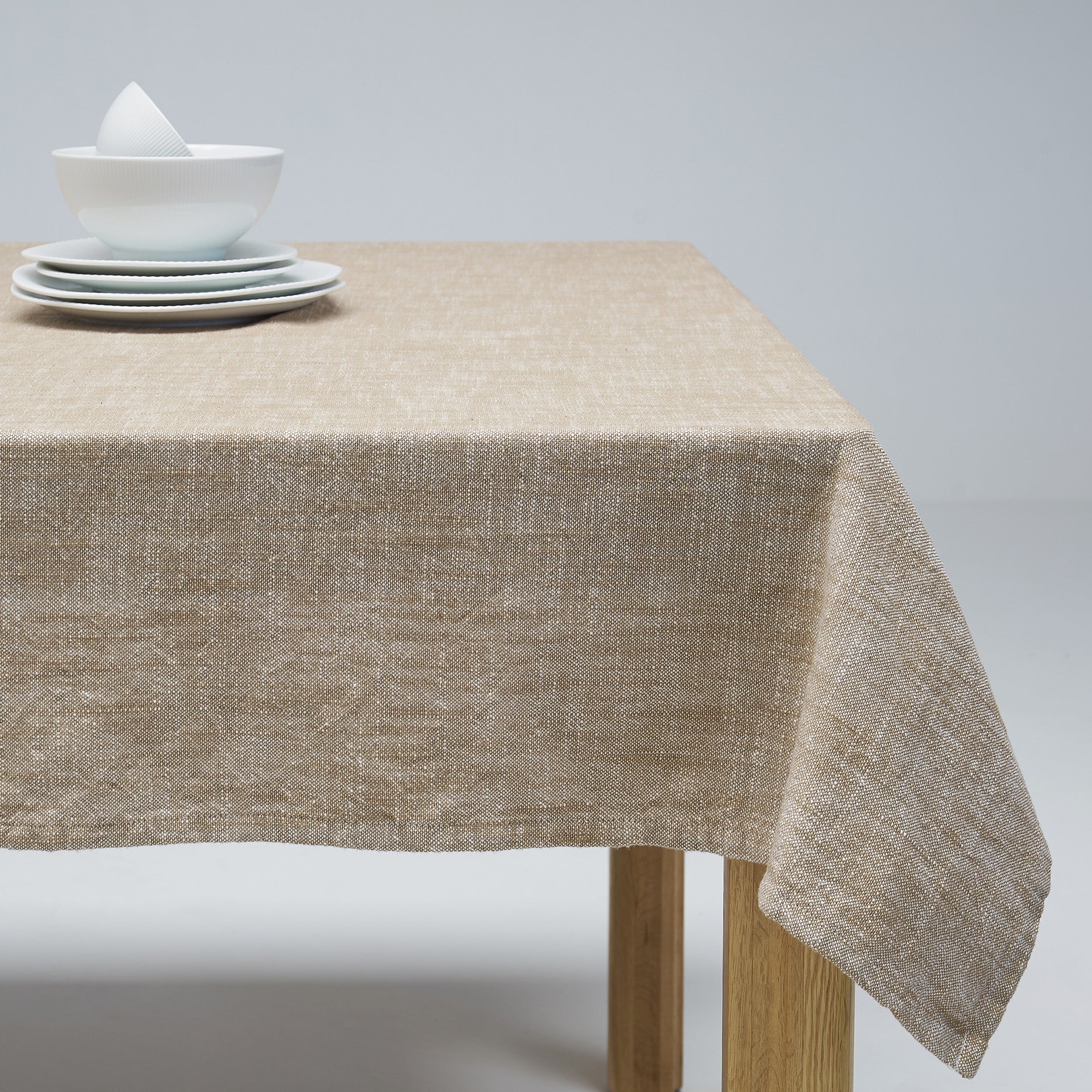 Desert dug melange slub yarn